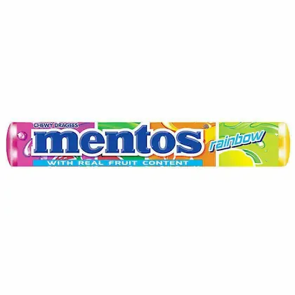 Mentos Orange Chewy Dragees 31.2G