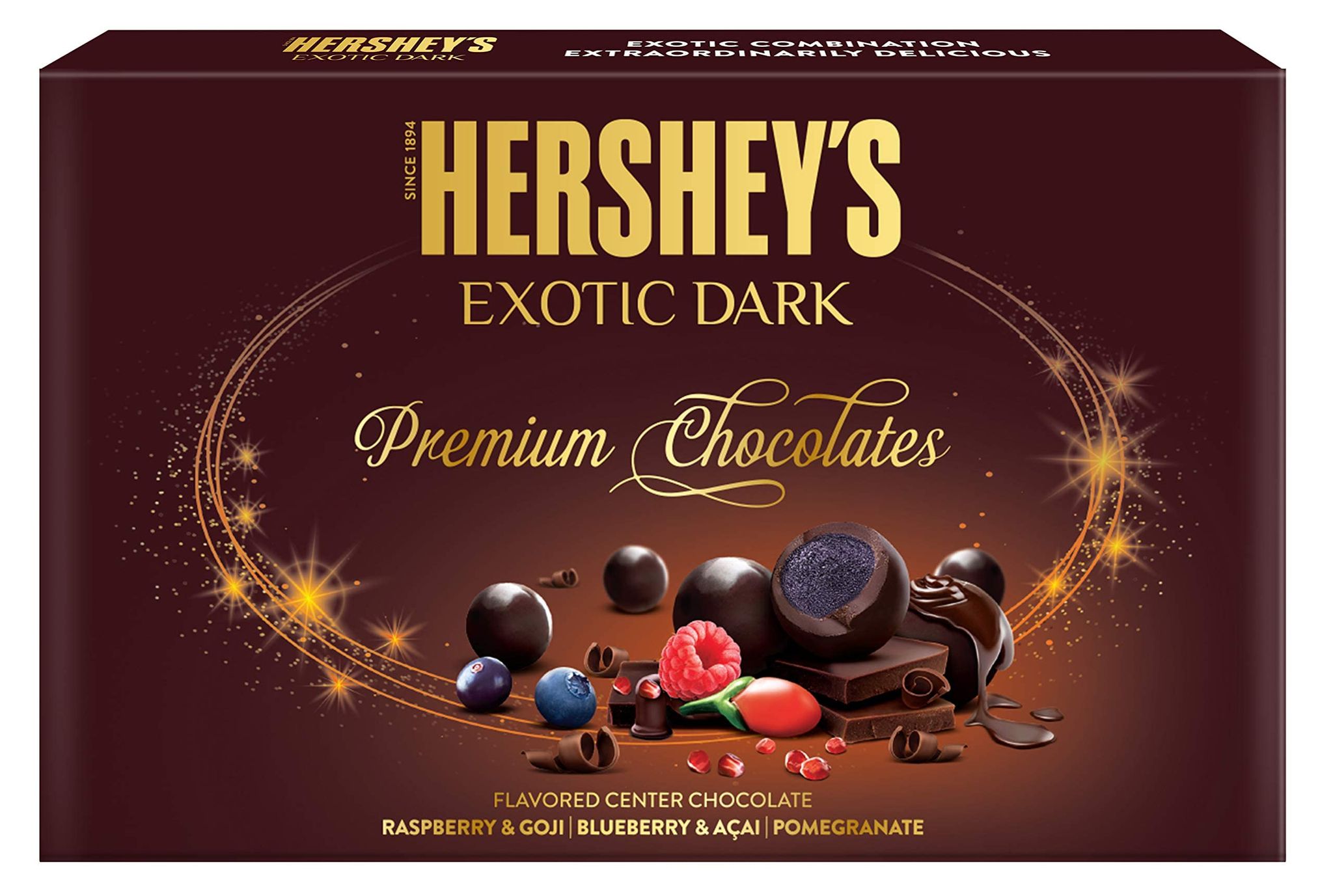 Hershey's Exotic Dark Gift Pack, 135 Gram, Chocolate