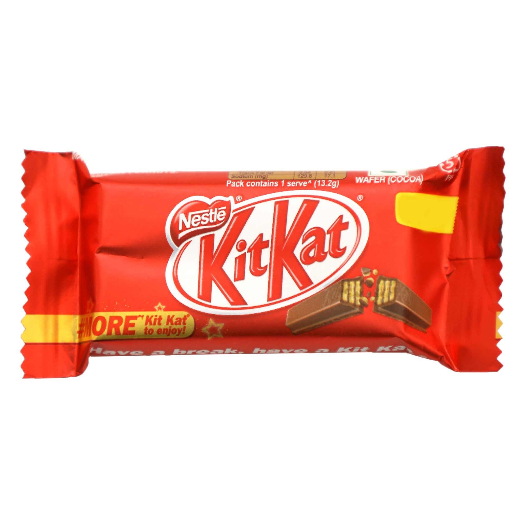 Nestlé Nestl Kitkat Chocolate Bar, Wafer Cocoa, 13.2 Grams
