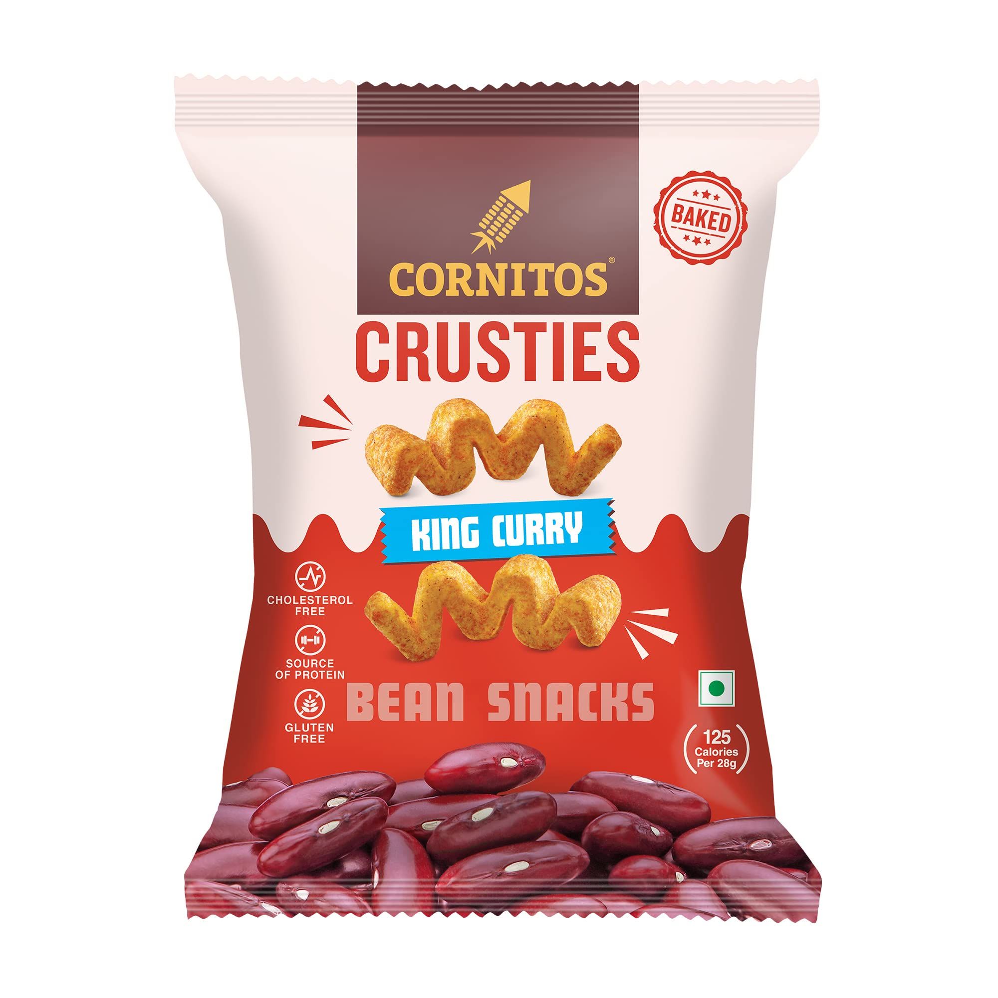 Cornitos Crusties King Curry Bean Puffs