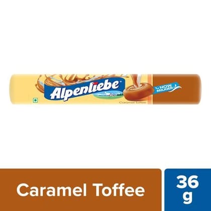 Alpenliebe Caramel Toffee, 36 G