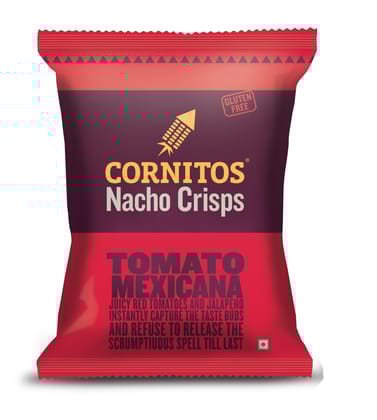 Cornitos Nachos Crisps, Tomato Mexicana, 150G