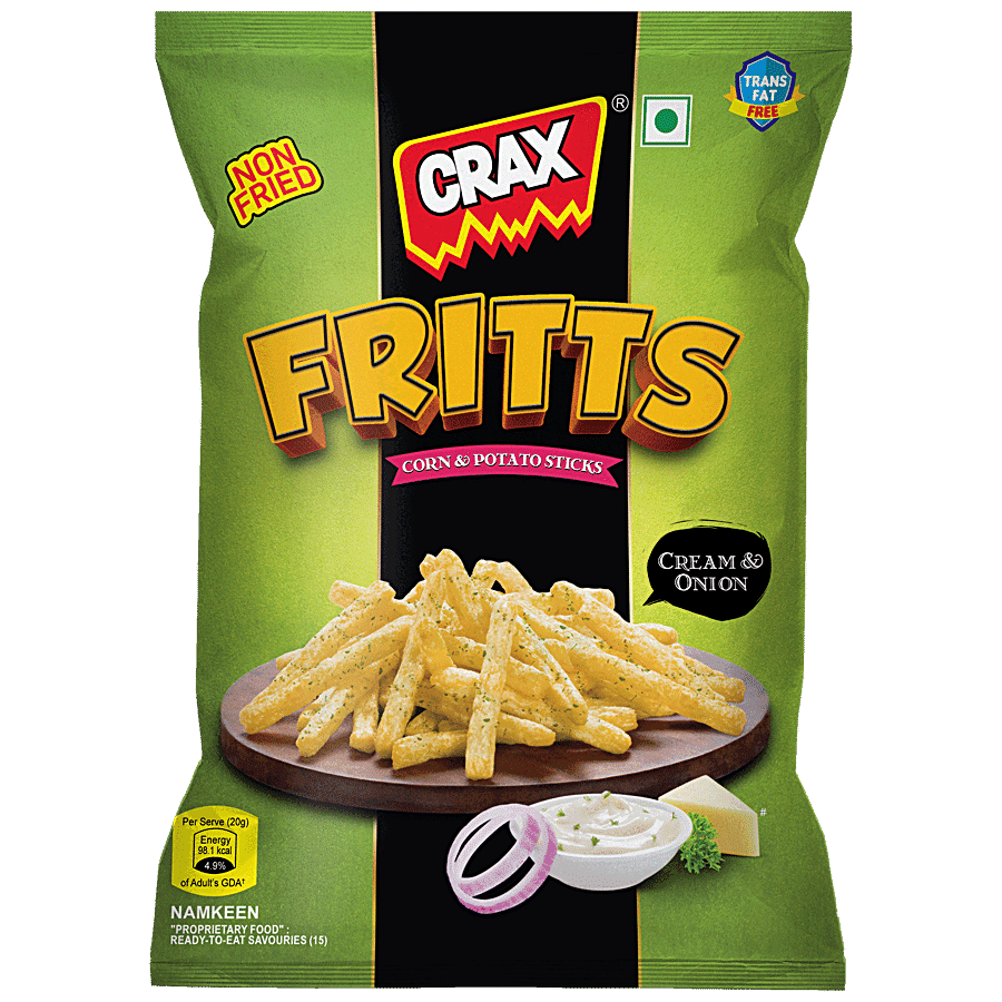 Crax Fritts Cream And Onion 66G