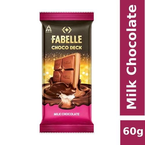 Fabelle Choco Deck – Milk Chocolate, 60G