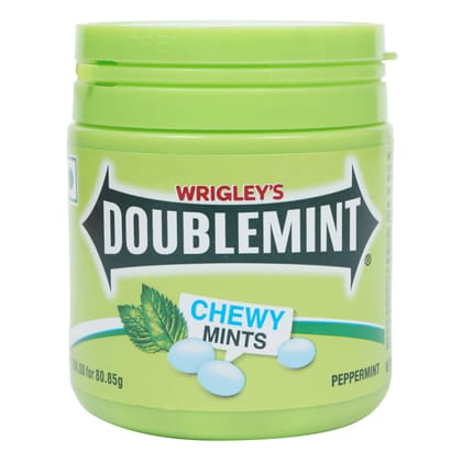 Doublemint Peppermint Chewymint 80.85G (Pack Of 3)