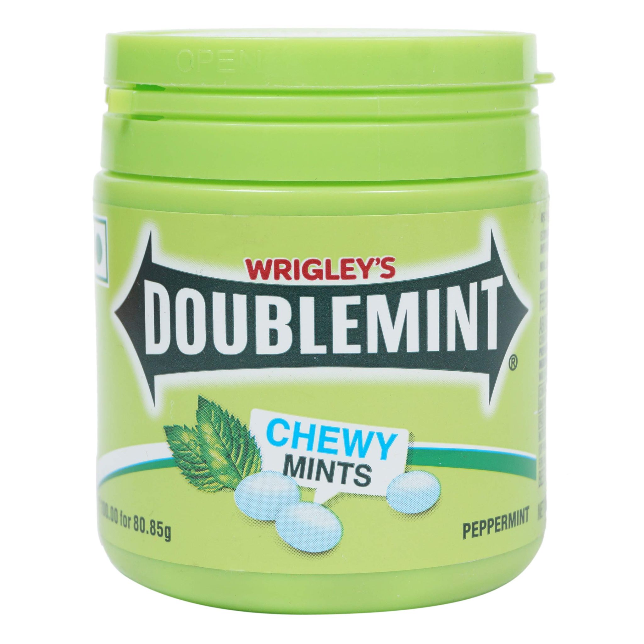 Doublemint Peppermint Chewymint 80.85G (Pack Of 3)