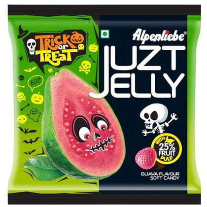 Alpenliebe Juzt Jelly, Guava Flavour, 148 G, 40 Pcs