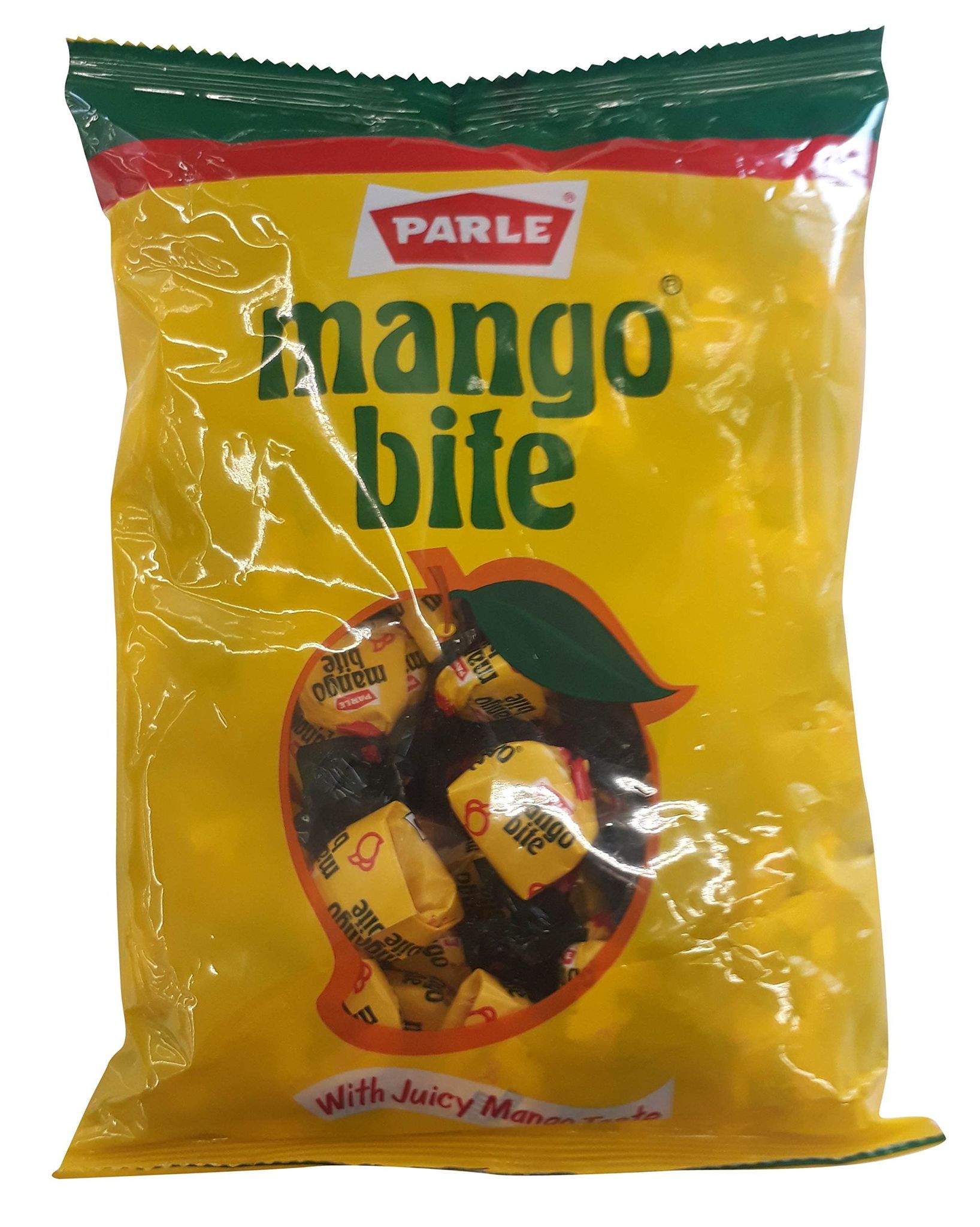 Parle Mango Bite Candy, 289G Pouch (Item Weight May Vary)