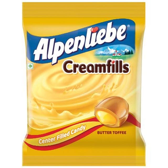 Alpenliebe Creamfills, Butter Toffee, 152 G, 40 Pcs