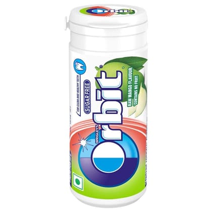Orbit Sugar Free Chewing Gum, Raw Mango Flavour