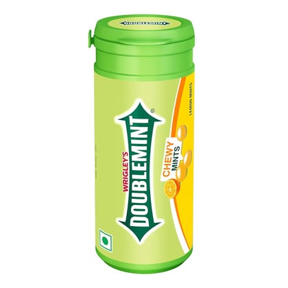 Wrigley's Doublemint Chewy Mints, Lemon, 33.6G