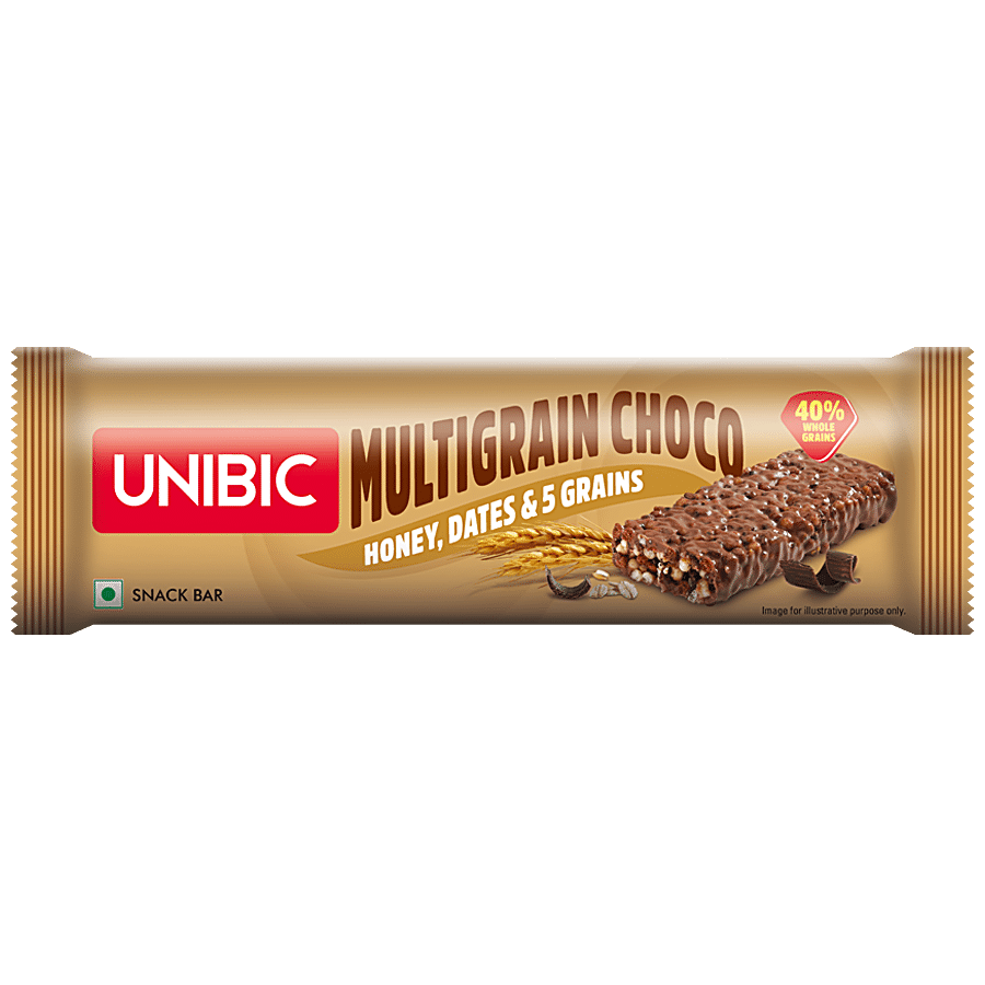 Unibic Snack Bar, Multigrain, Choco, 30 G