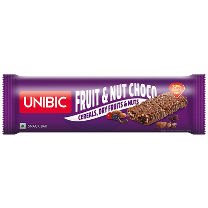 Unibic Snack Bar, Fruit & Nut, Choco, 30 G