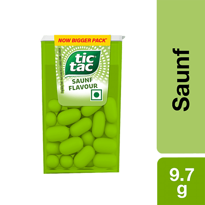 Tic Tac Saunf Flavour, 9.7 G
