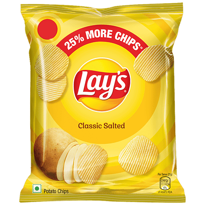 Lay's Potato Chips, Simple Classic Salted, 23 G Pouch