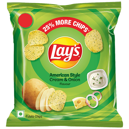 Lay's Chips, American Style Cream & Onion, 12 G