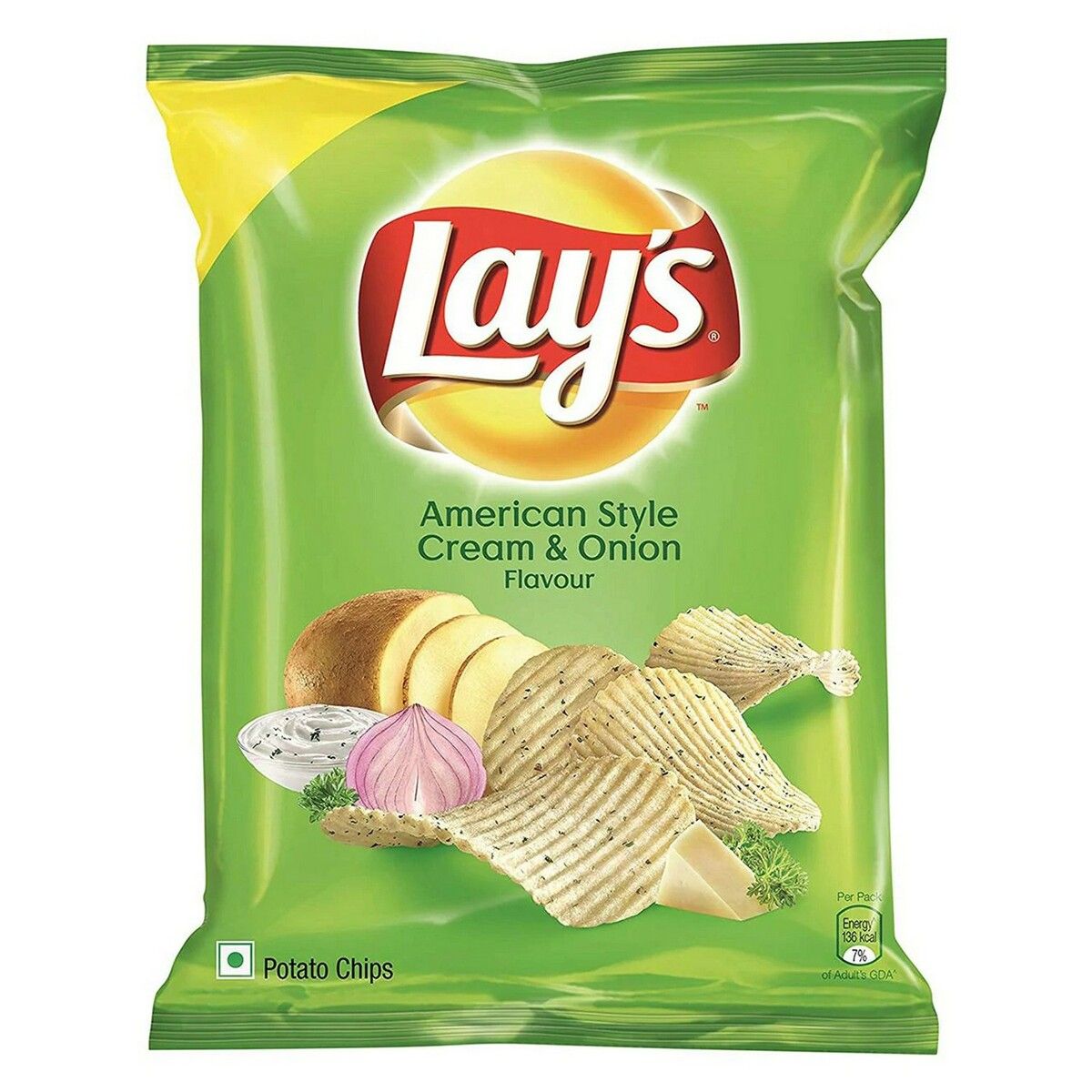 Lay's American Style Cream & Onion 13.5 Gm