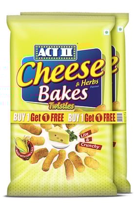 Act Ii Cheese Bakes Combo, 55G