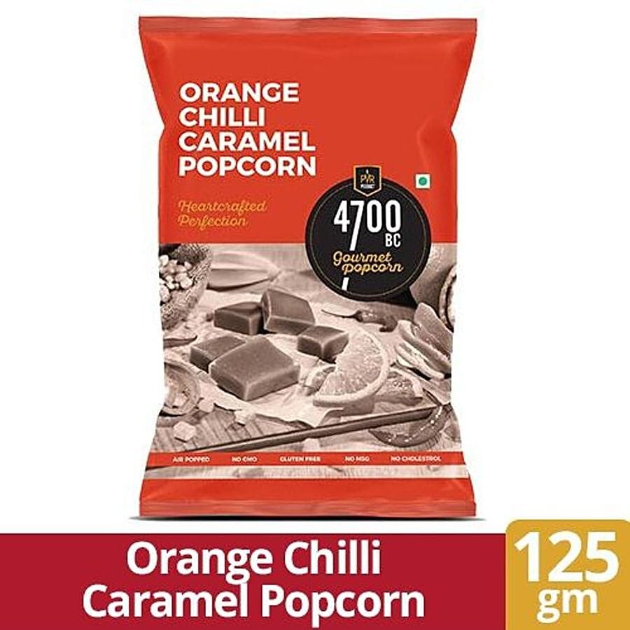 4700Bc Caramel Popcorn, Orange Chilli, 125 G
