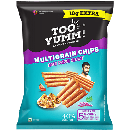 Too Yumm! Multigrain Chips, Dahi Papdi Chaat, 75 G