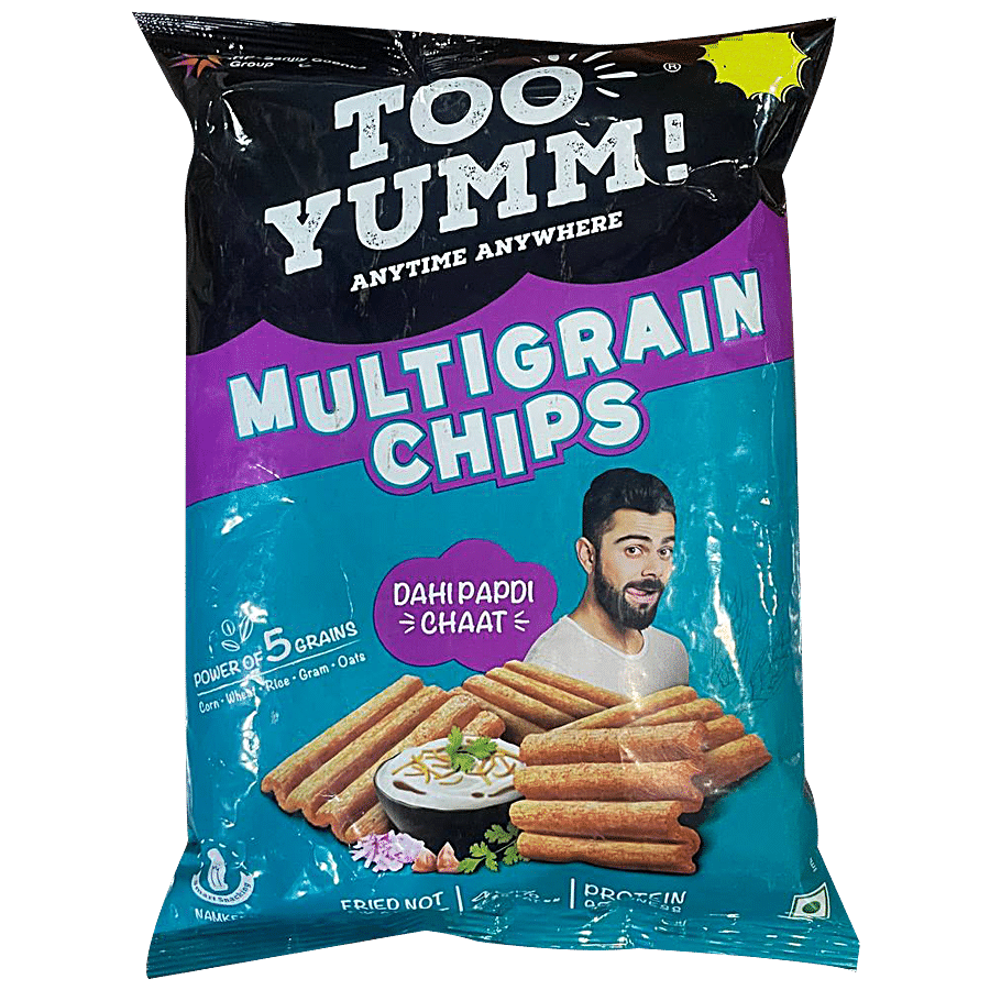 Too Yumm! Multigrain Chips, Dahi Papdi Chaat, 45 G