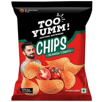 Too Yumm! Potato Chips, Spanish Tomato, 70 G