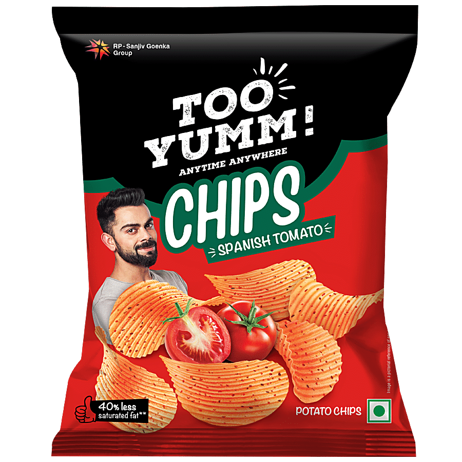 Too Yumm! Potato Chips, Spanish Tomato, 70 G