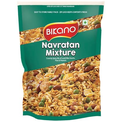 Bikano Navratan Mixture, Crunchy Spicy Mix, 400 G Pouch