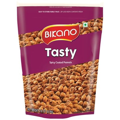 Bikano Tasty Spicy Coated Peanuts, 1 Kg