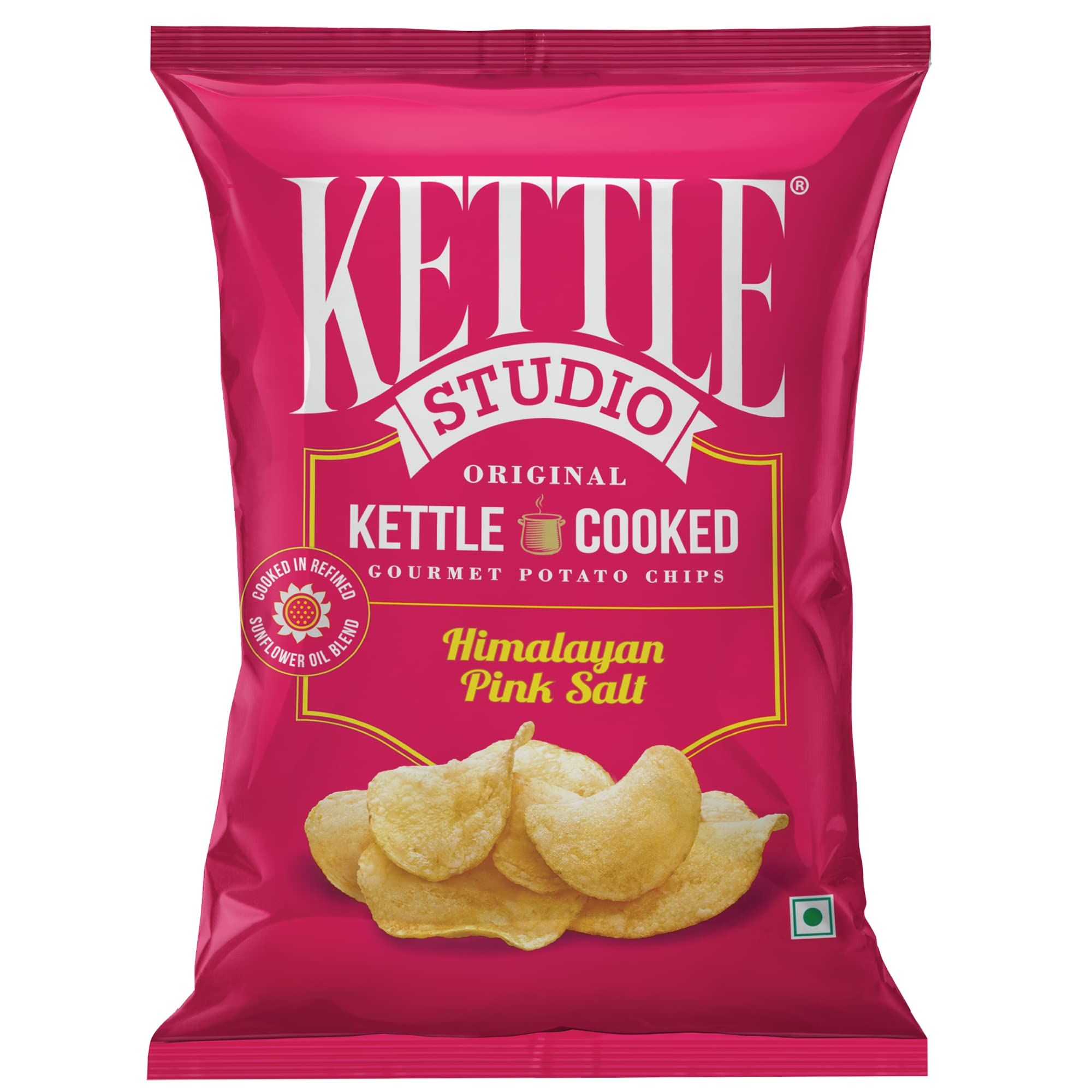 Kettle Studio, Potato Chips, Himalayan Pink Salt, 113G