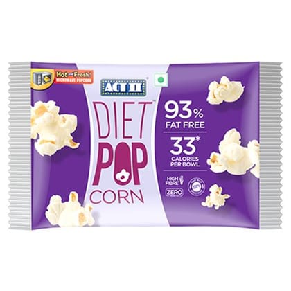Act II Microwave Diet Popcorn, High Fibre, Snacks, 80 G