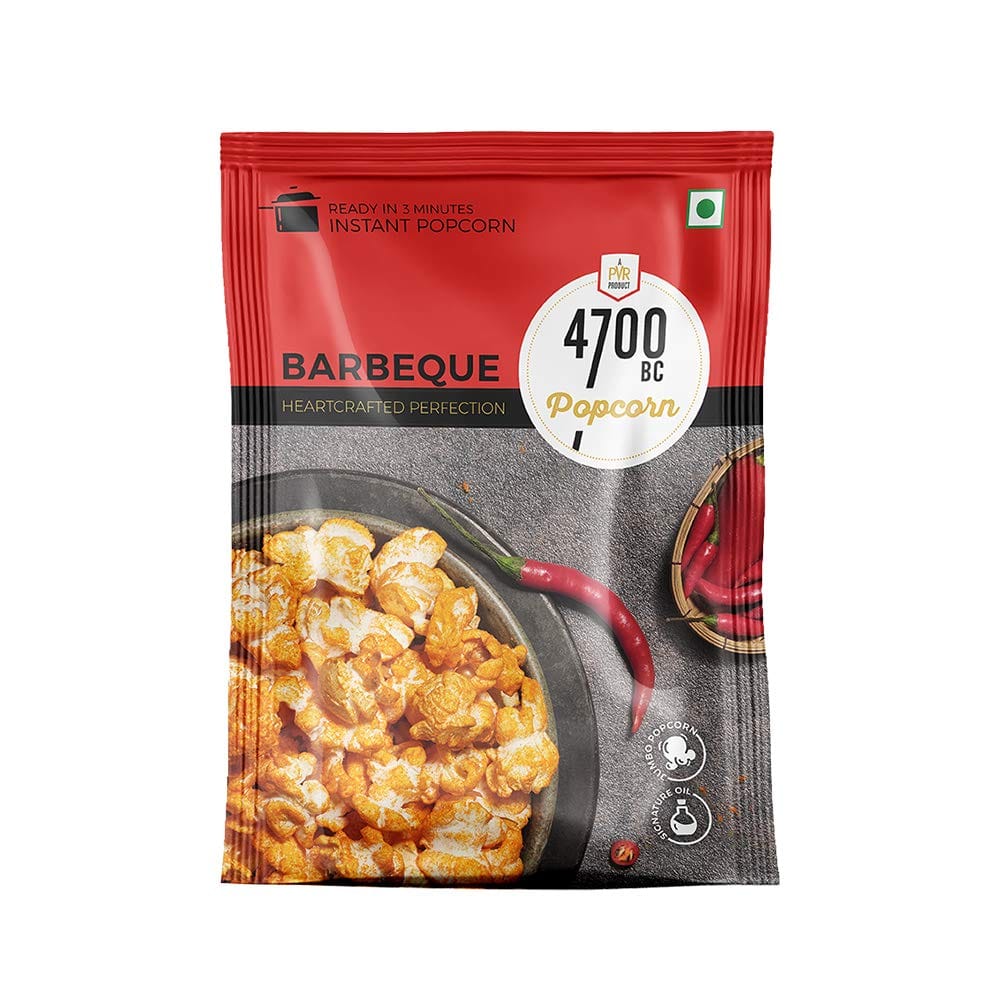 4700Bc Instant Popcorn, Bbq, Pouch, 60G