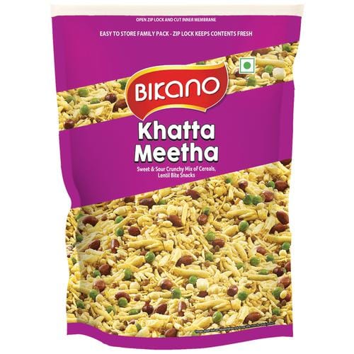 Bikano Khatha Mitha, Sweet & Sour Crunchy Mix, 400 G Pouch