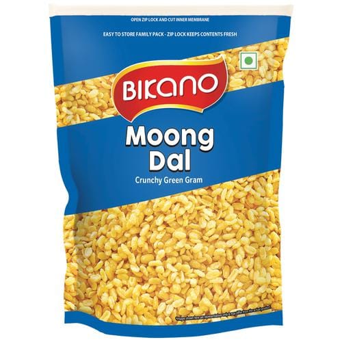 Bikano Moong Dal, Crunchy Green Gram, 400 G Pouch
