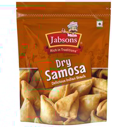Jabsons Dry Samosa, 160Grams (Crunchy & Crispy)