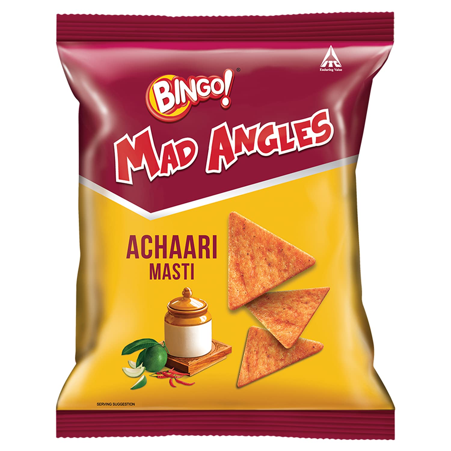 Bingo! Mad Angles Achaari Masti, 130 G Pack