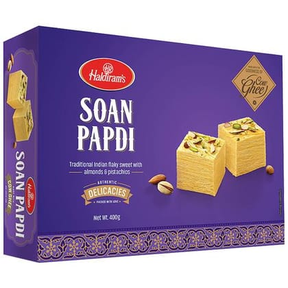 Haldiram's Soan Papdi Made With Cow Ghee, 400 G