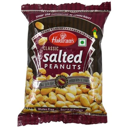 Haldiram's Peanuts Namkeen, Salted, 35 G