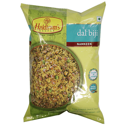 Haldiram's Namkeen, Dal Biji, 150 G Pouch