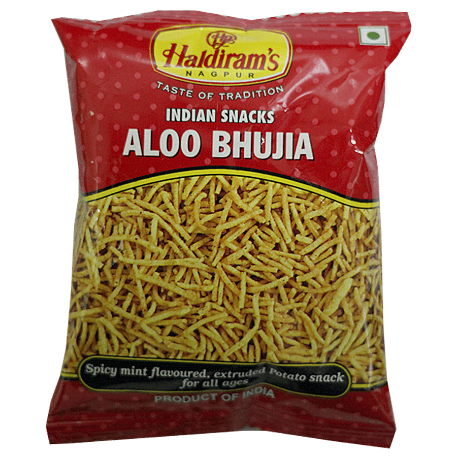 Haldiram's Namkeen, Aloo Bhujia, 42 G Pouch