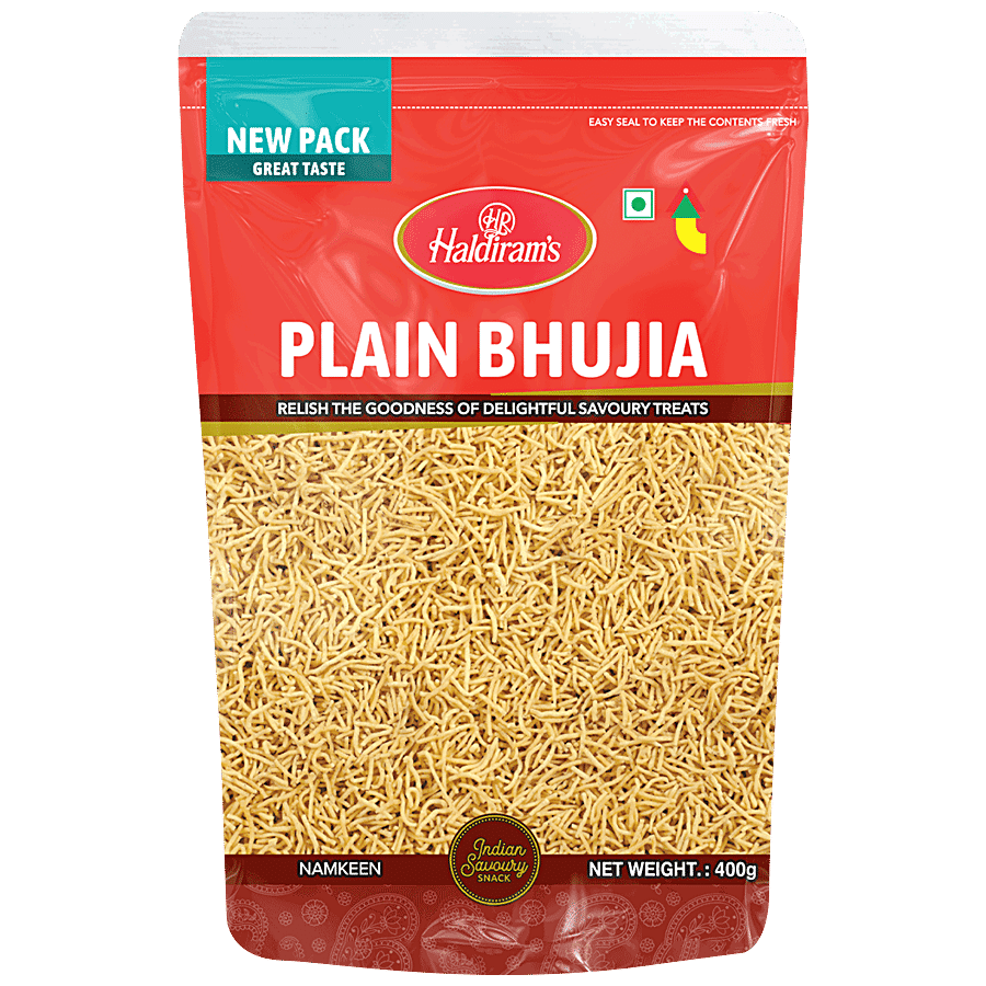 Haldiram's Plain Bhujia, 400 G Pouch