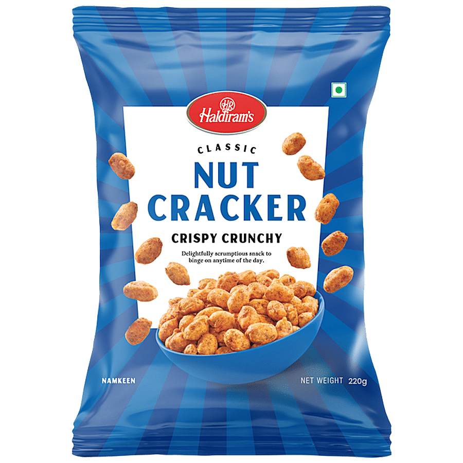 Haldiram's Nut Cracker Namkeen, 200+20 G Pouch