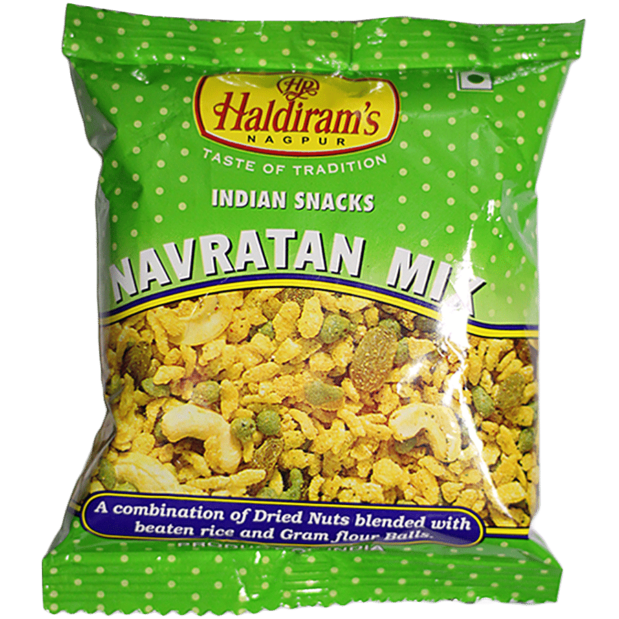Haldiram's Navratan Mix Namkeen, 40 G Pouch