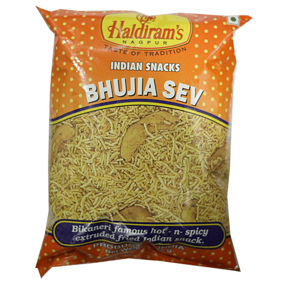Haldiram's Bhujia Sev Namkeen, 200 G Pouch