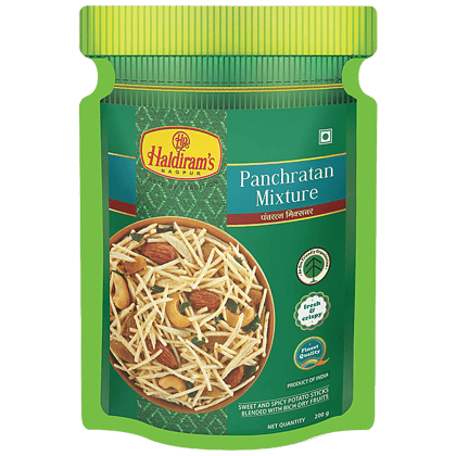 Haldiram's Mixture, Panchratan, 200 G Pouch