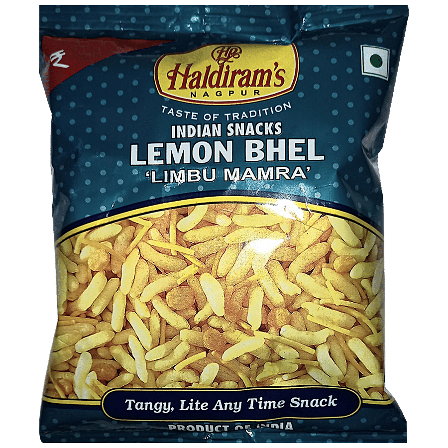 Haldirams Lemon Bhel Namkeen, 22 G Pouch