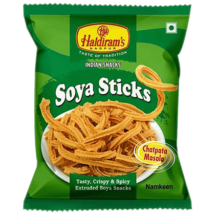Haldiram's Indian Snacks Soya Sticks, 42 G Pouch