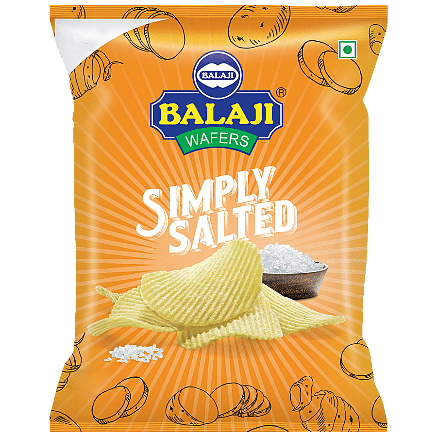 Balaji Simply Salted Chips, 150 G Pouch
