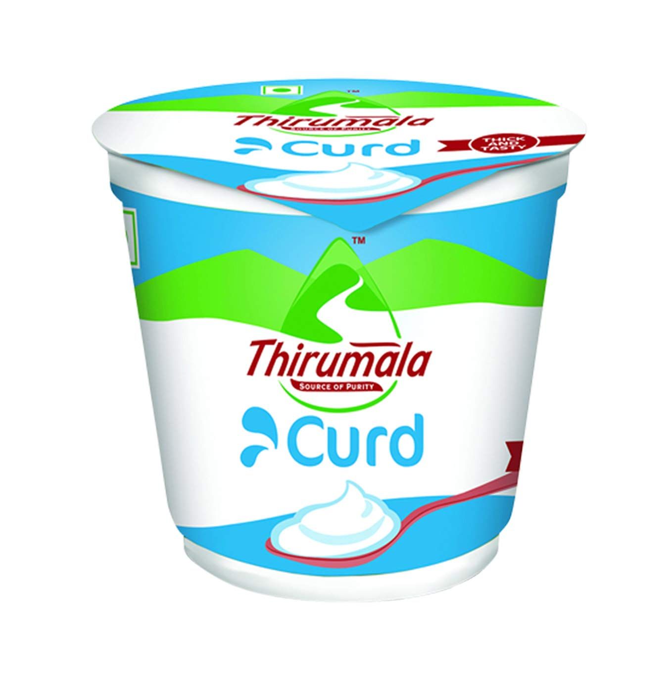 Thirumala Cup Curd Jar, 400 G
