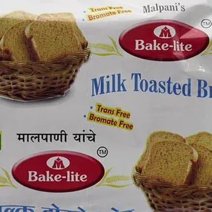 Bakelite Bread Toast - Milk, 200 G Pouch